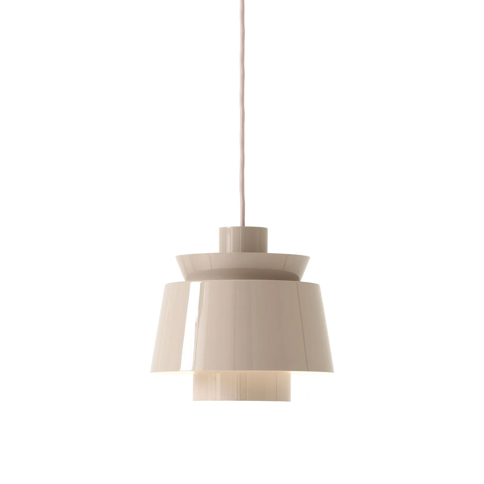 Utzon JU1 pendant, Grey beige, Ø22 cm &Tradition