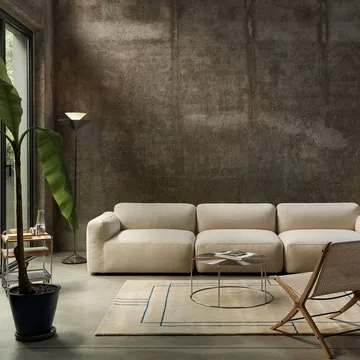 Wire VP17 coffee table - Stainless steel, Ø74x36 cm - &Tradition