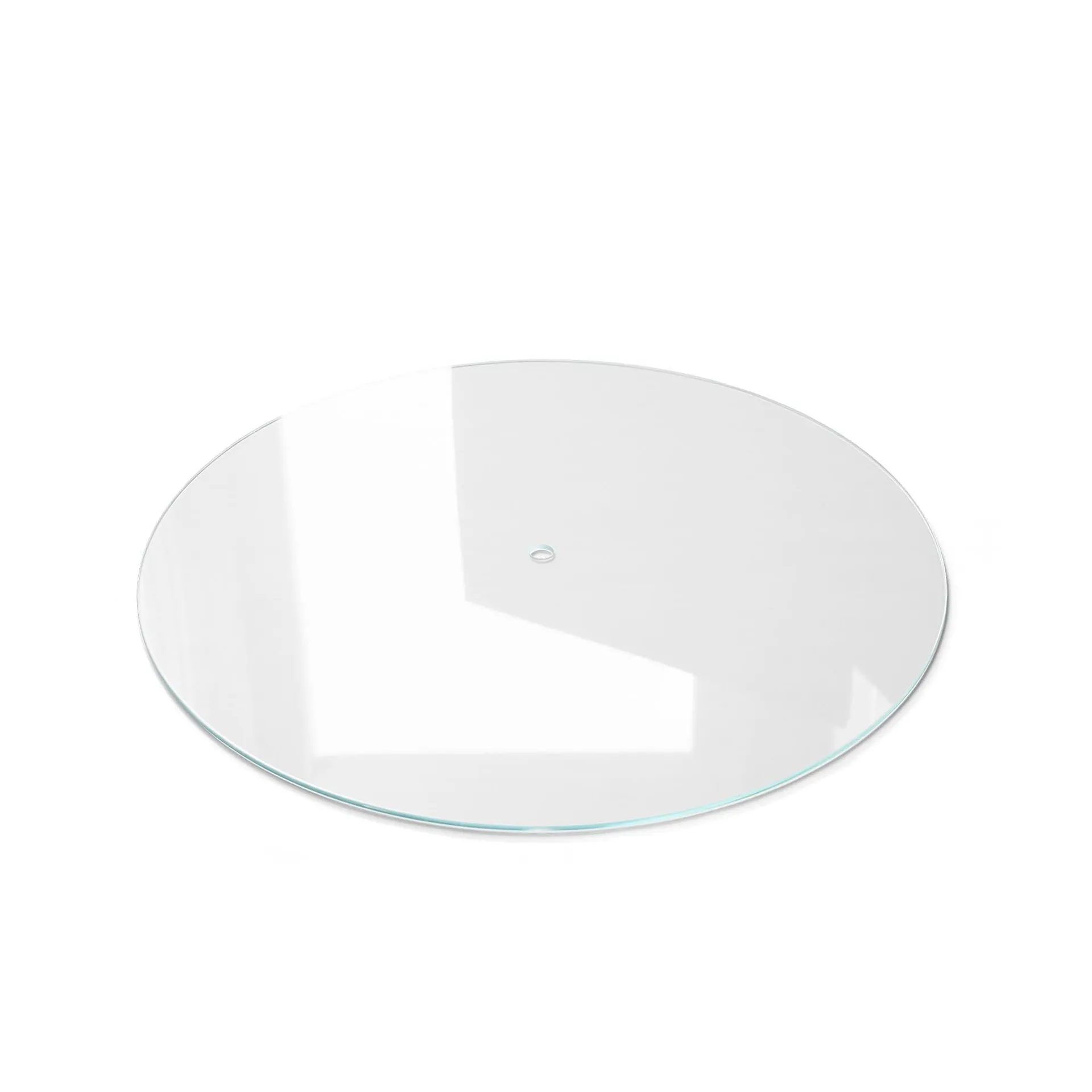 Wire VP17 coffee table, Stainless steel-glass, Ø74x36 cm &Tradition