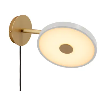 Asteria Wall wall lamp - Short, Nuance mist-brass - Umage