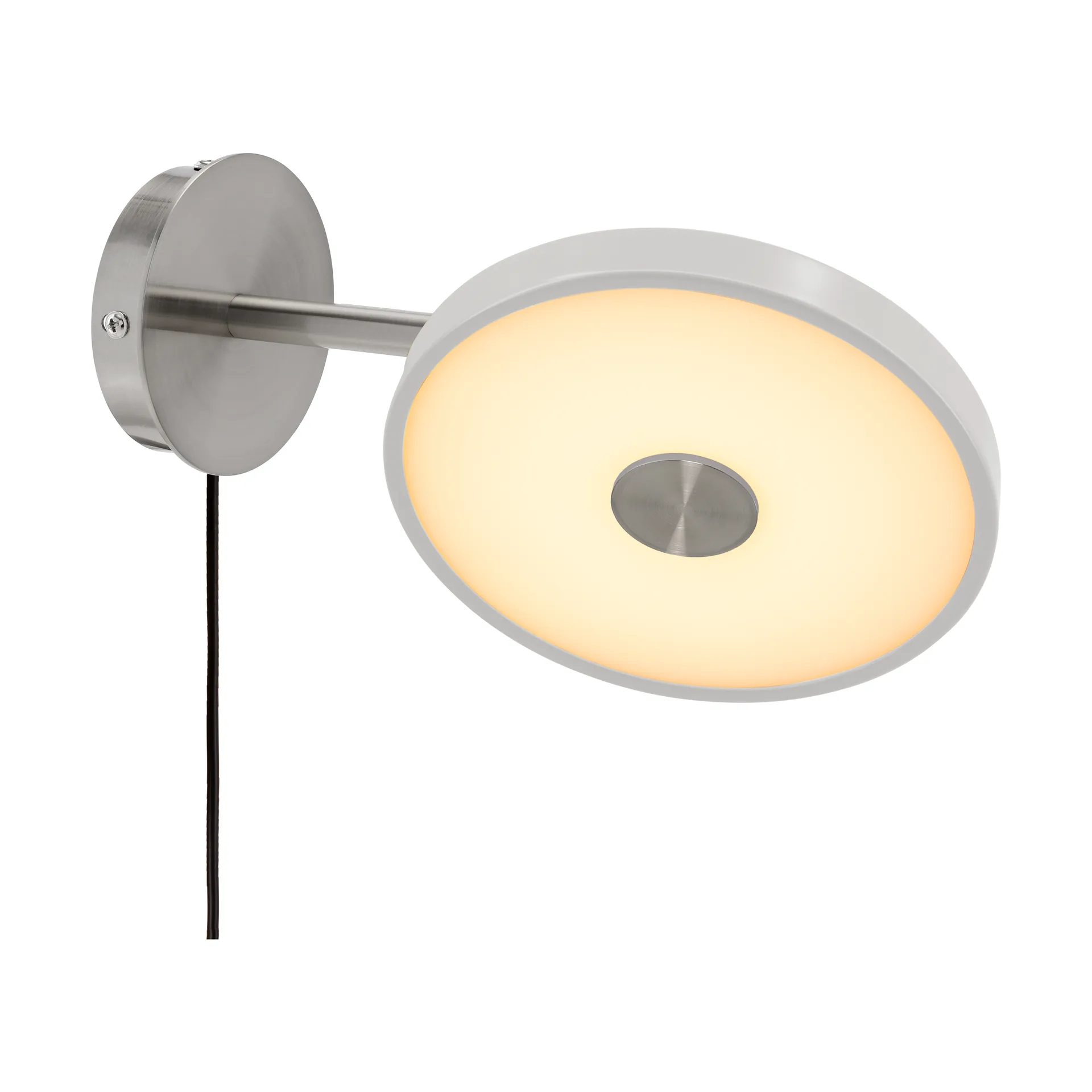 Asteria Wall wall lamp, Short, Nuance mist-chrome Umage