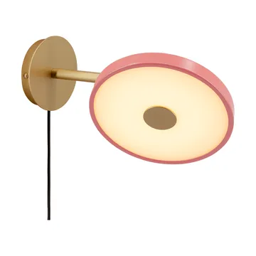 Asteria Wall wall lamp - Short, Nuance rose-brass - Umage