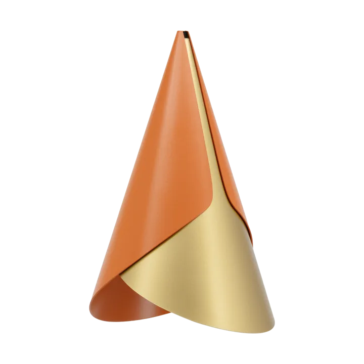 Cornet lampshade - Nuance orange-brass - Umage