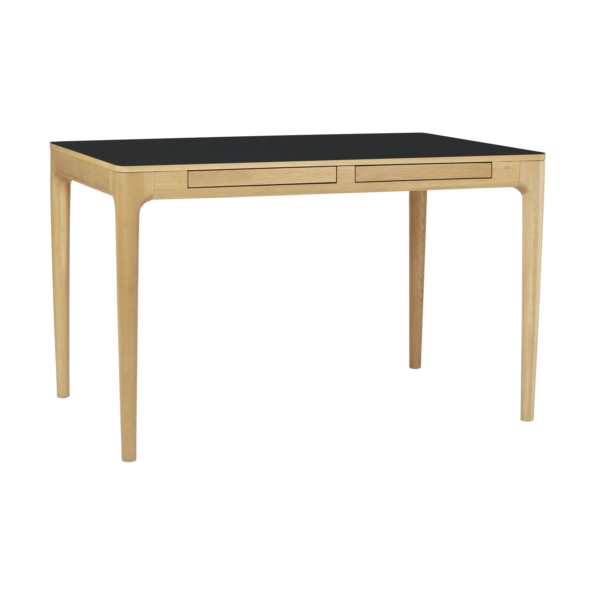 Heart'n'Soul desk 80x120 cm, Oak-Fenix black Umage