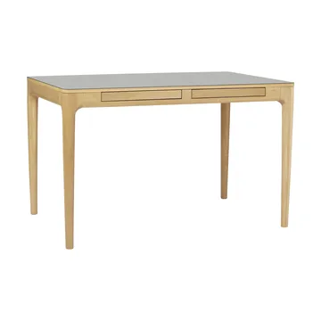 Heart'n'Soul desk 80x120 cm - Oak-Fenix cloud grey - Umage