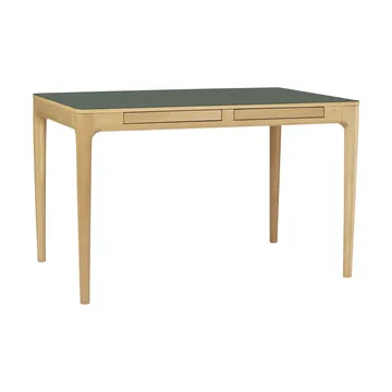 Heart'n'Soul desk 80x120 cm - Oak-Fenix Moss Green - Umage