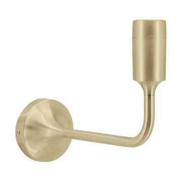 Santé Wall wall lamp 29,5x22,6 cm - Brass - Umage