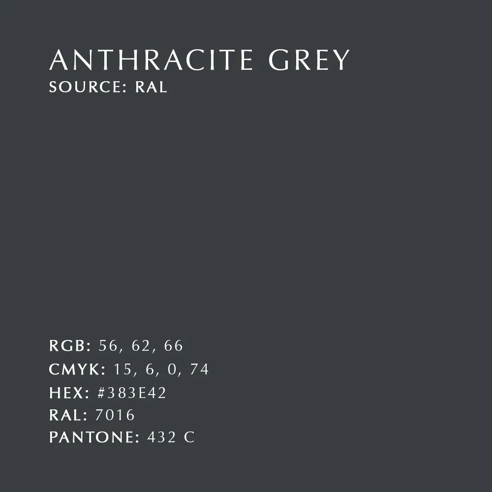 Teaser shelf, Anthracite grey Umage