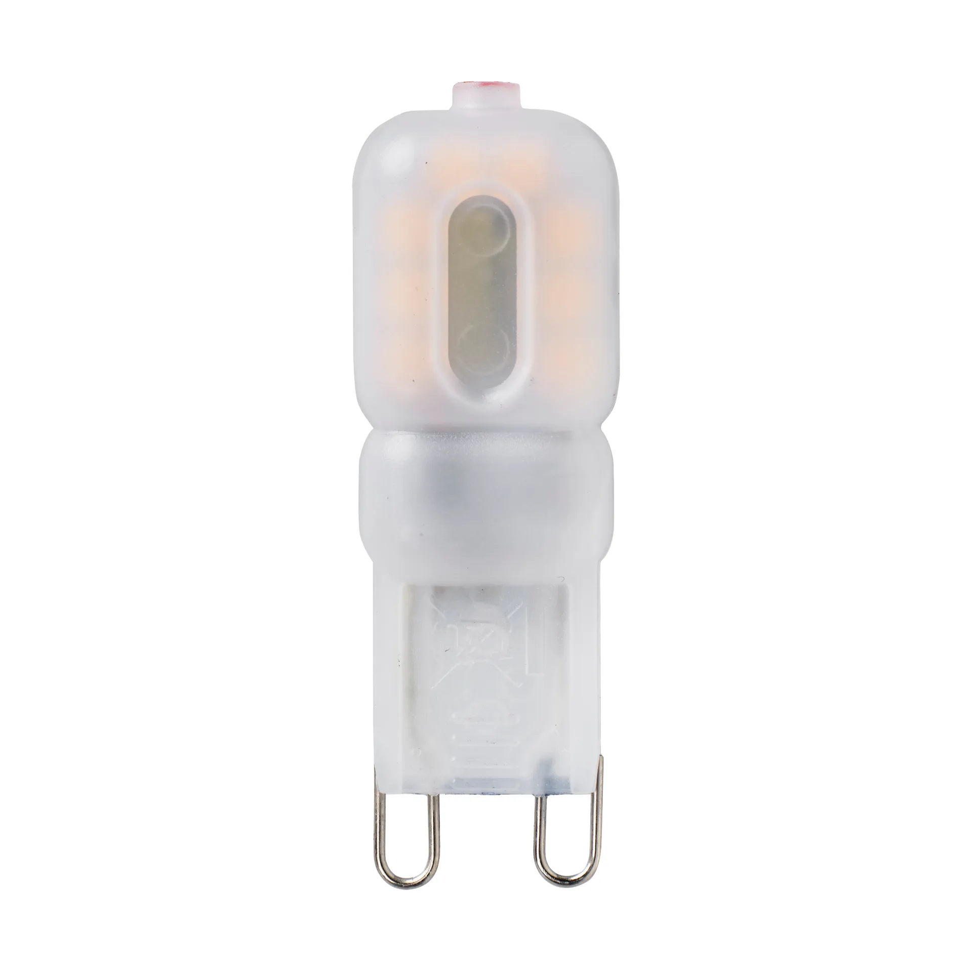 LED dimmable matte G9 light source, 2700K 150lm 2W Unison