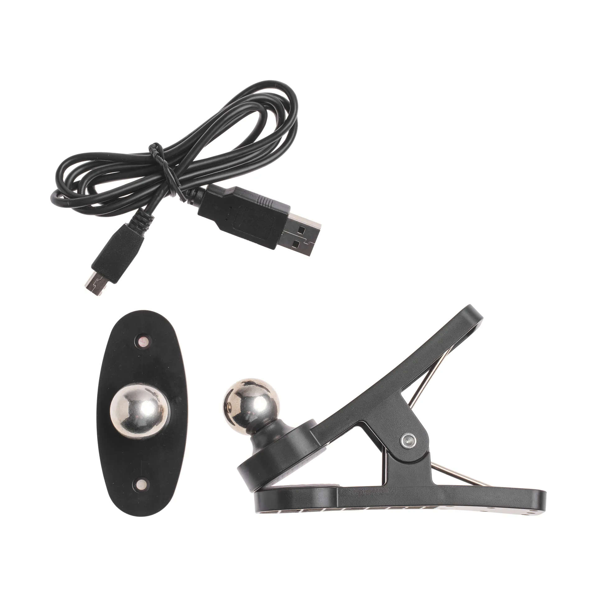 No Cable rechargeable desk lamp, Black, Ø11.7x34.8 cm Unison