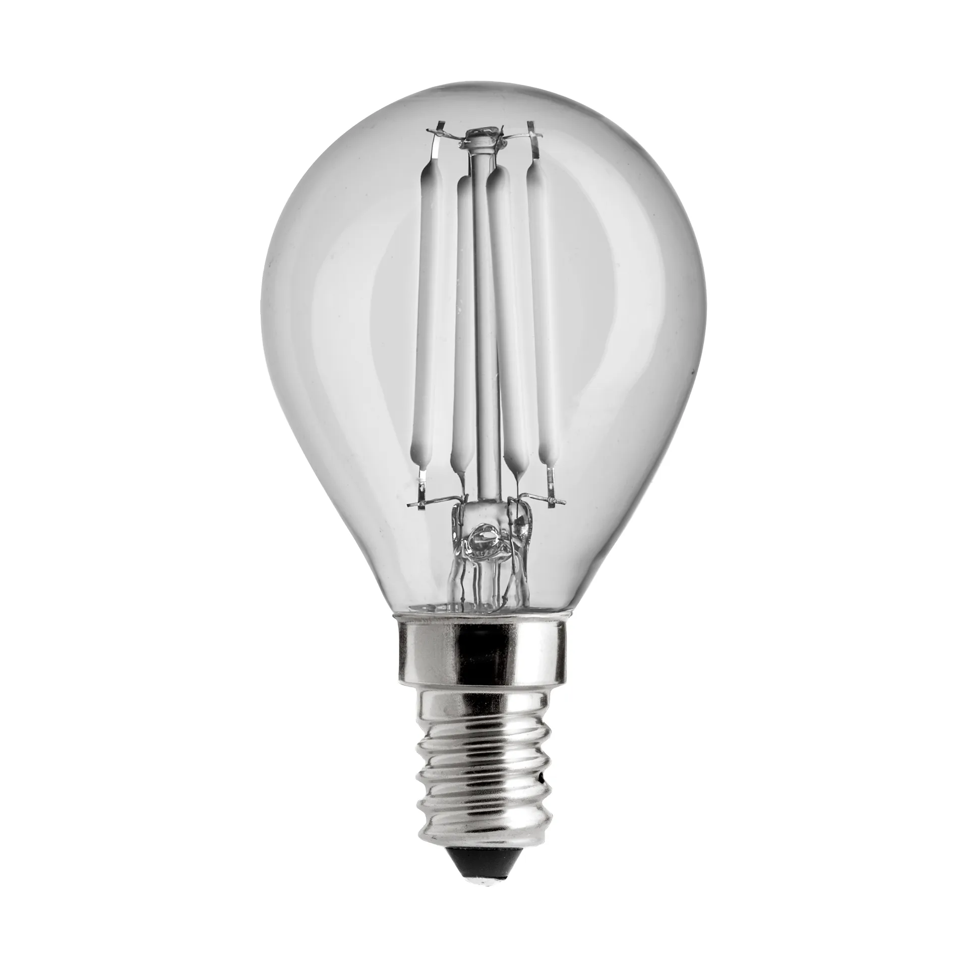 Uni-white globe clear dimmable light source E14, 2700K 165lm 2W Unison