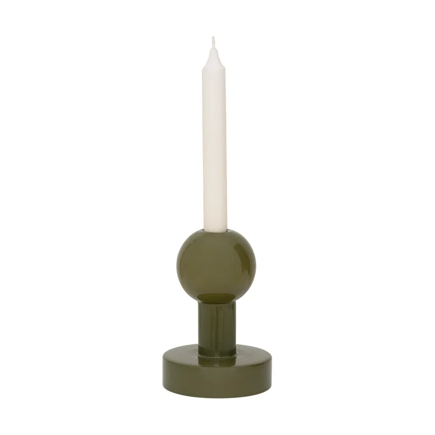 Pallo A candle sticks 14,6 cm, Capulet olive URBAN NATURE CULTURE