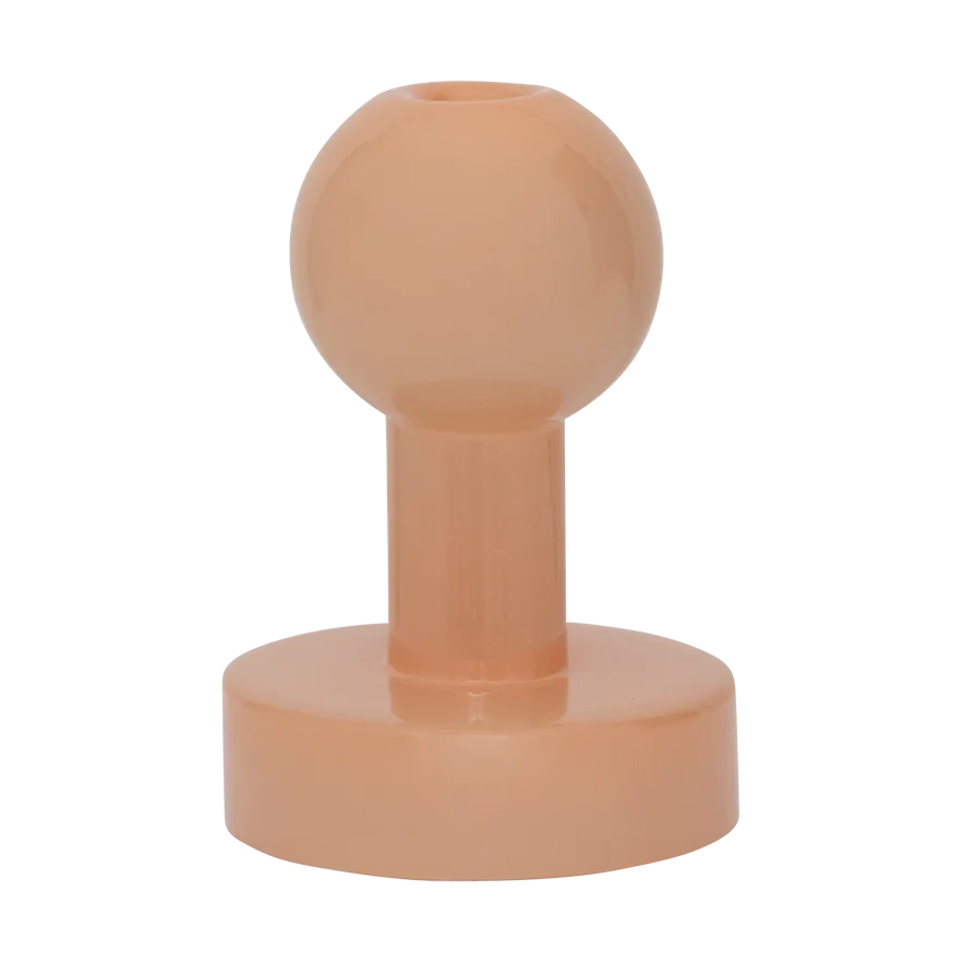 Pallo A candle sticks 14,6 cm, Pink sand URBAN NATURE CULTURE
