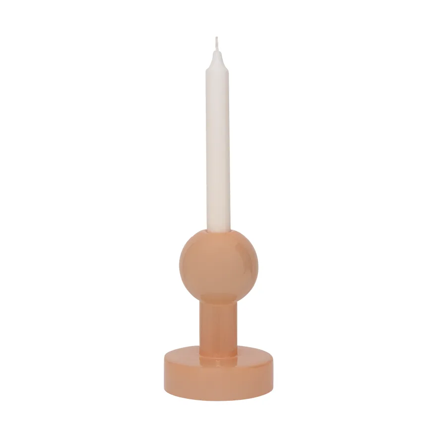 Pallo A candle sticks 14,6 cm, Pink sand URBAN NATURE CULTURE