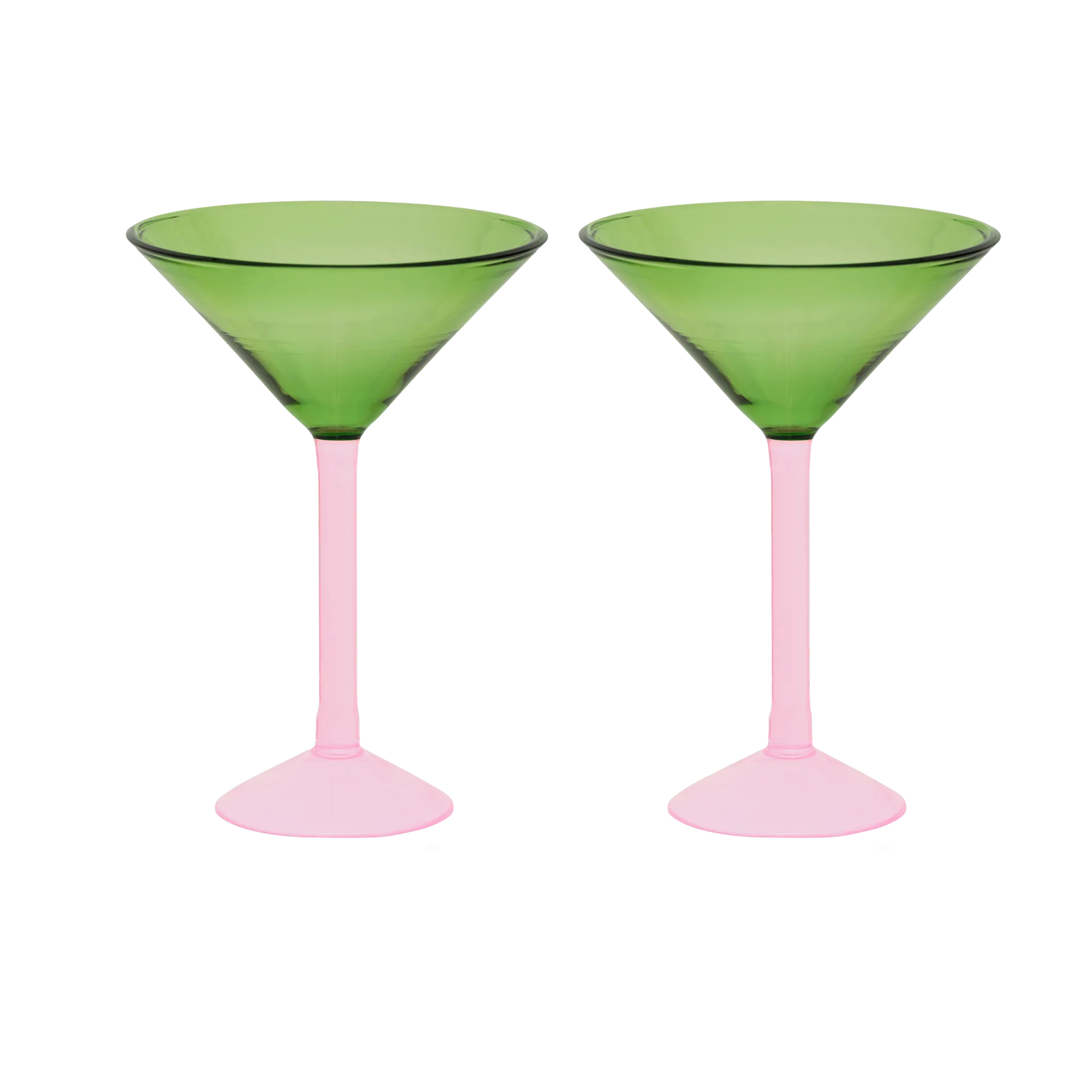 Urban Nature Culture gift set martini glasses 2-pack, Green URBAN NATURE CULTURE