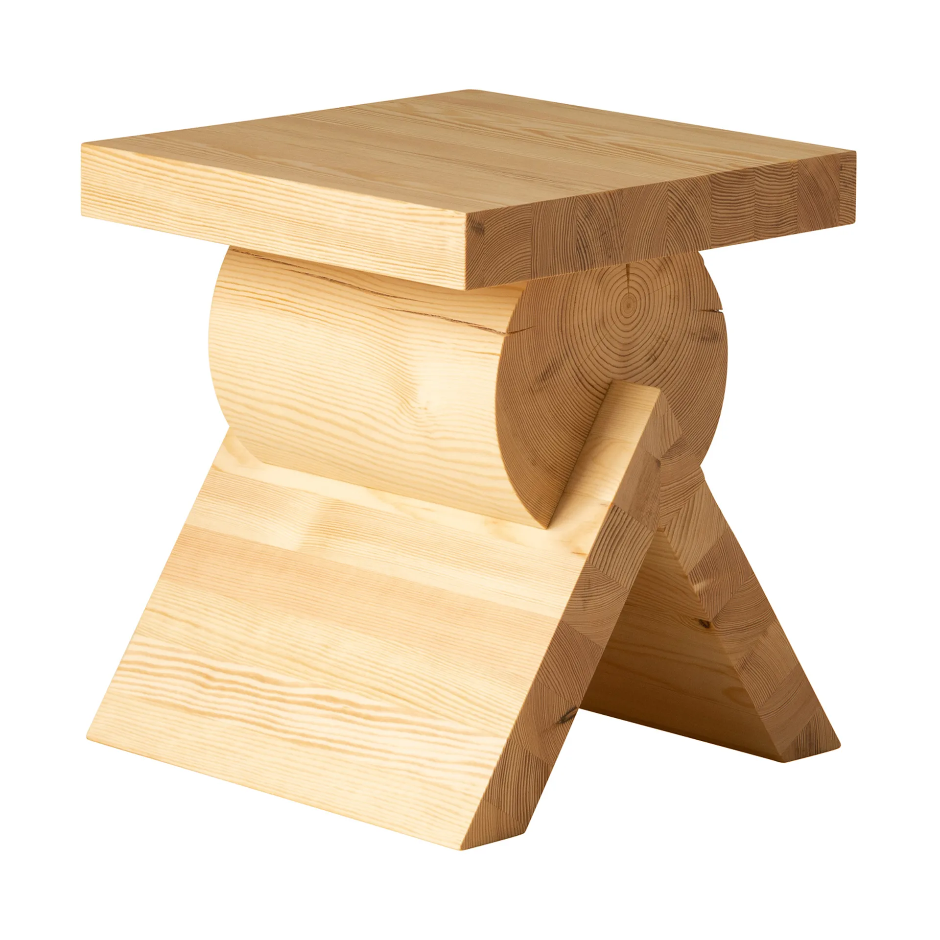 006 AA Side Table side table, Matte oil-waxed pine, 40x40x45 cm Vaarnii