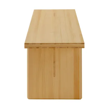012 Kolmio Bench bench - Matte oil-waxed pine, 176x42x45 cm - Vaarnii