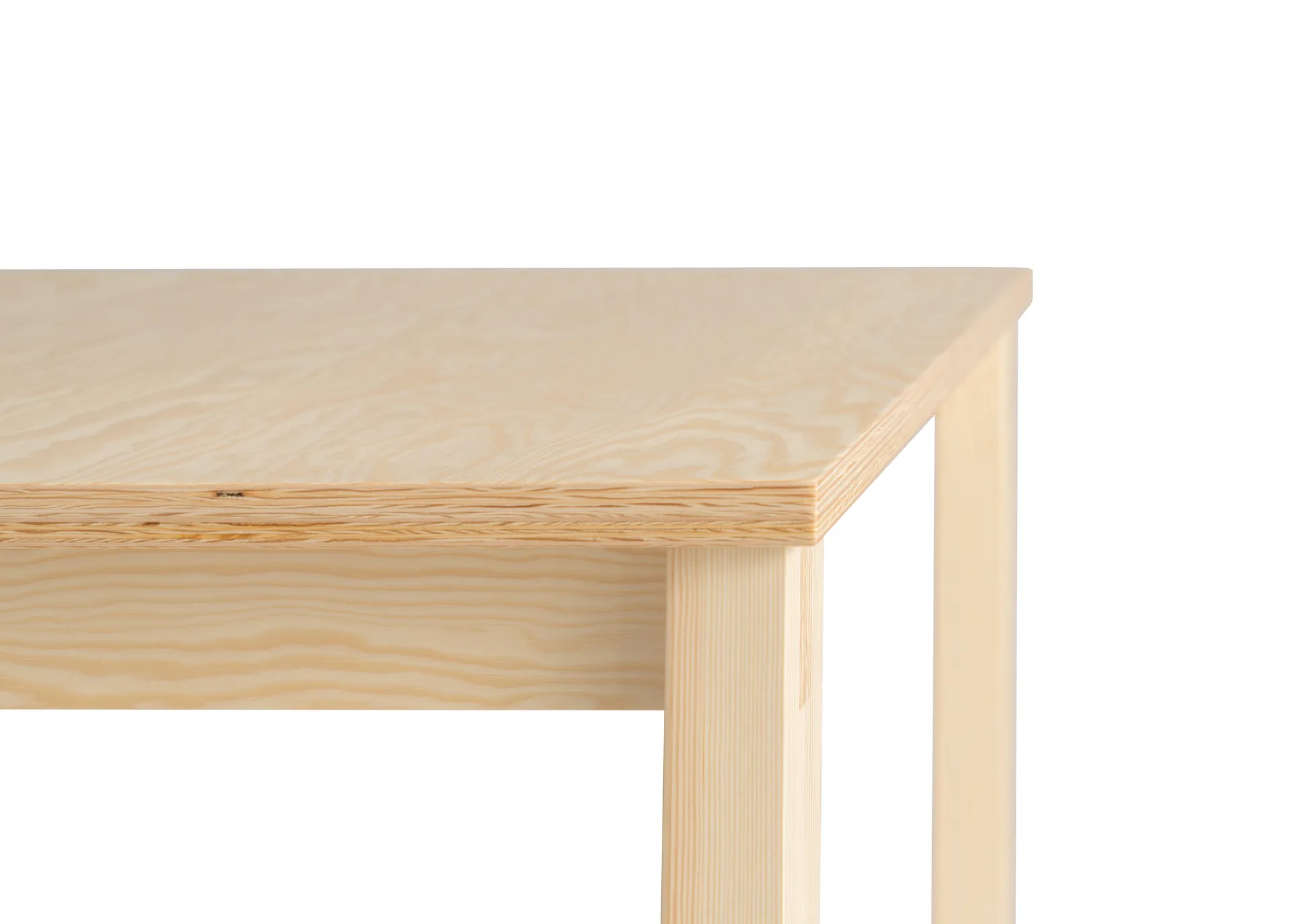 016 Maasto Table, Matte oil-waxed pine, 120x120x75 cm Vaarnii