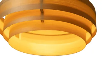 1001 Hans Pendant pendant - Matte oiled-wax pine, Ø38 cm - Vaarnii