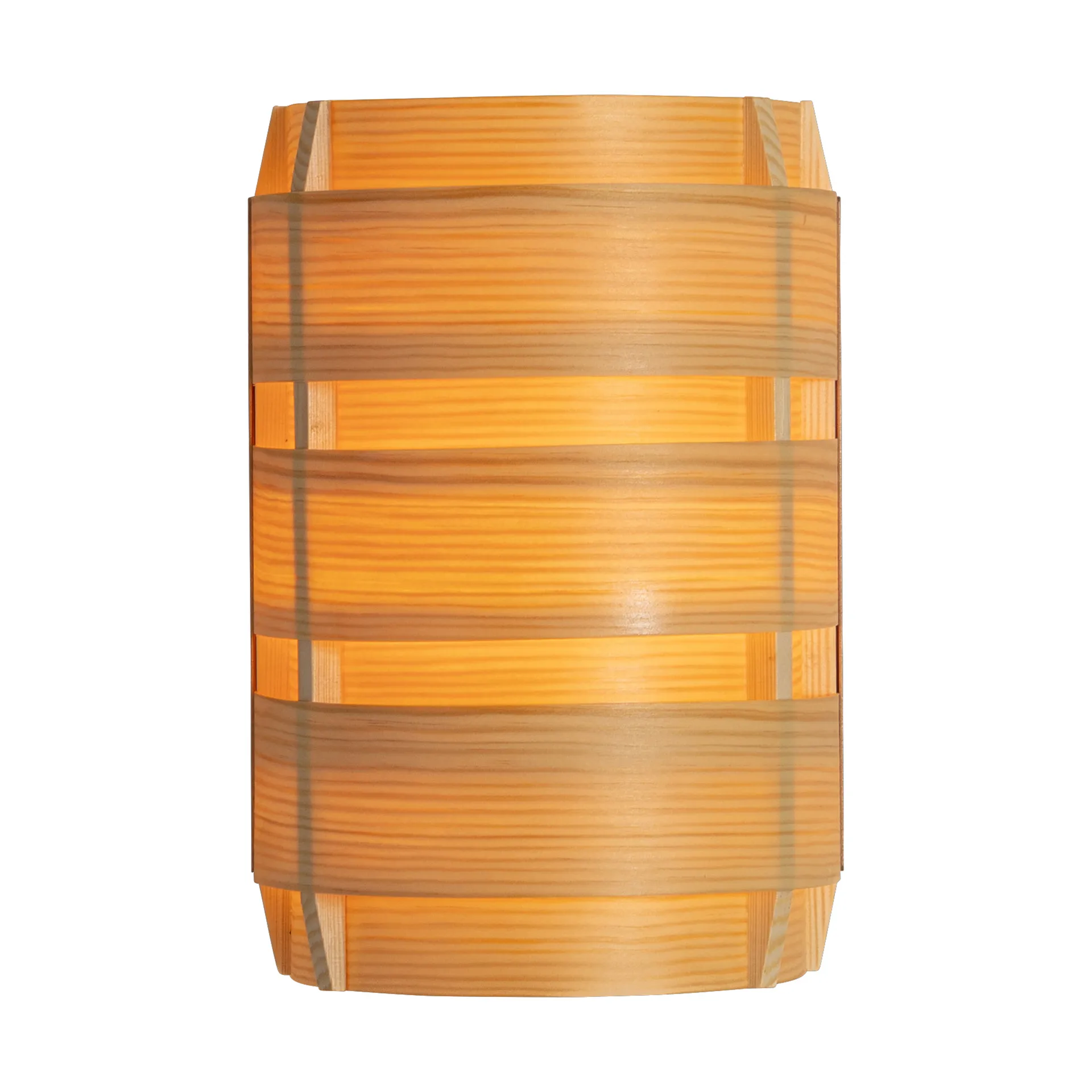 1004 Hans Wall Light, Matte oil-waxed pine, 16x24 cm Vaarnii