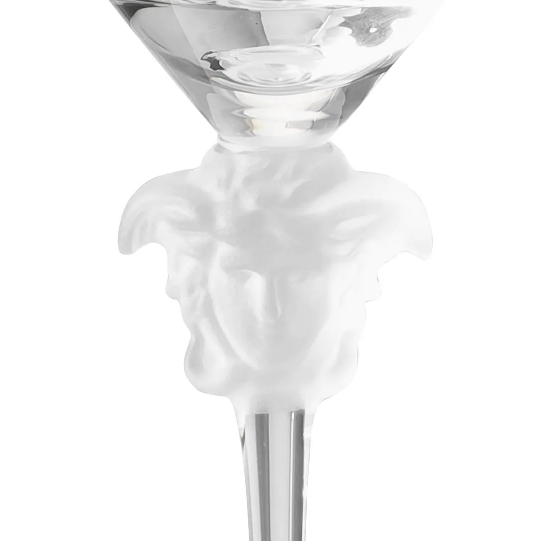 Versace Medusa Lumiere white wine glass 47 cl, Long (26.3 cm) Versace