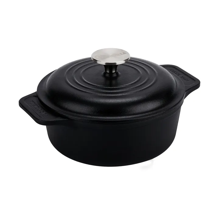 Victoria cast iron pot pre-seasoned - 1.9 L - Victoria