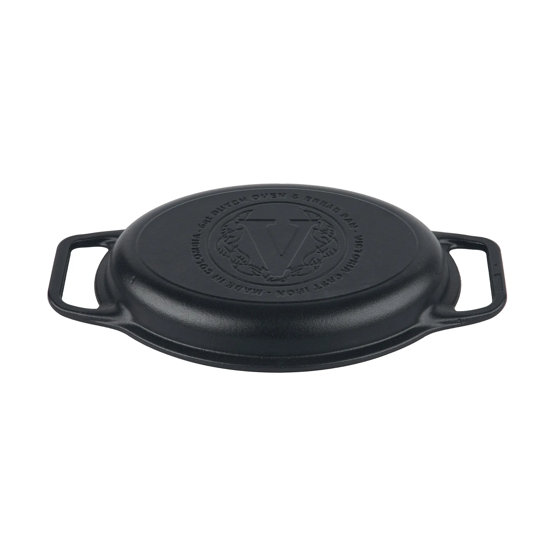 Victoria pot and bread pan cast iron enameled, 2 pieces Victoria