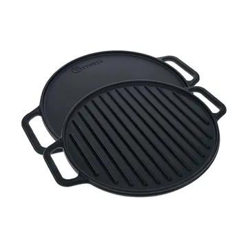 Victoria round griddle reversible enameled - Ø32 cm - Victoria