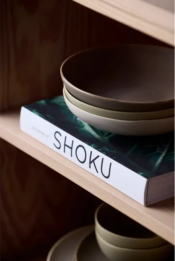 Shoku pasta bowl Ø21 cm - Beige - Villa Collection