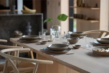 Shoku soy bowl Ø9 cm - Warm Brown - Villa Collection