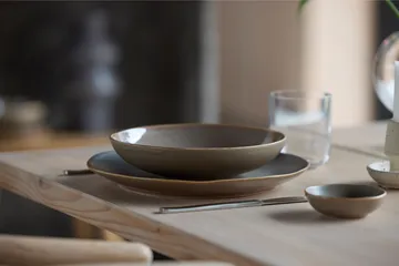 Shoku soy bowl Ø9 cm - Warm Brown - Villa Collection