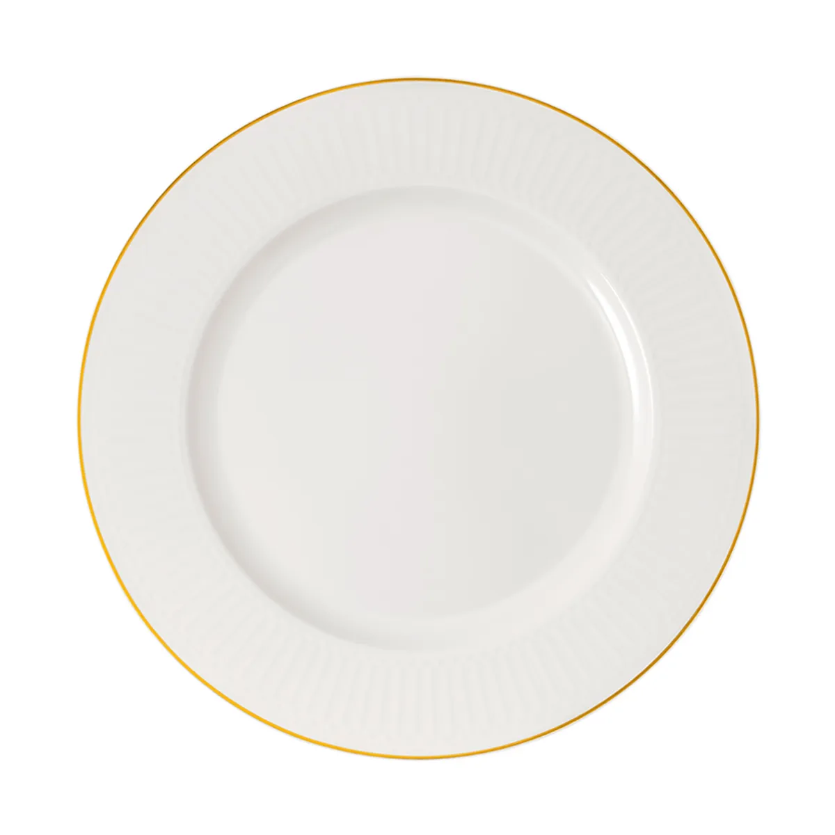 Château Septfontaines serving plate Ø33.5 cm, White-gold Villeroy & Boch