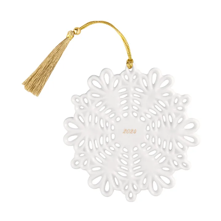 Christmas Classics Christmas ornament snowflake - White - Villeroy & Boch