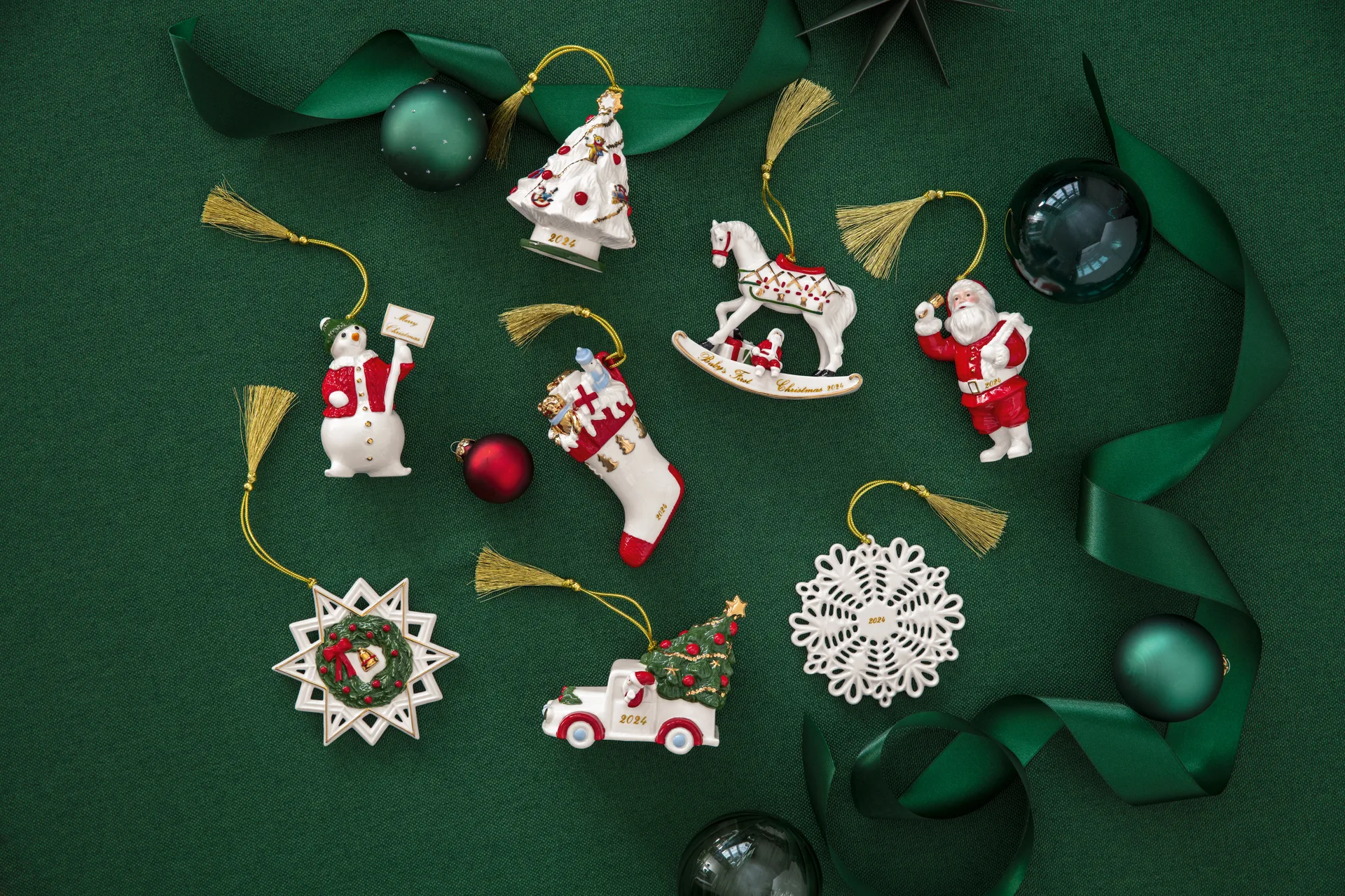 Christmas Classics ornament snowman, White Villeroy & Boch