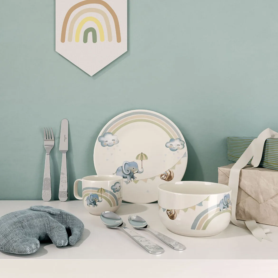 Walk like an Elephant children's mug S 17 cl, Multi Villeroy & Boch