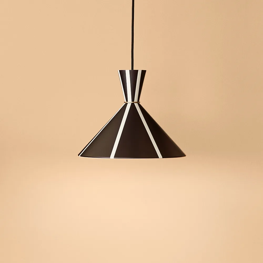 Bloom pendant lamp, Black noir Warm Nordic