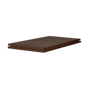 Evermore dining table incl. 2 extension leaves of 45 cm each - Oiled walnut, 160 cm - Warm Nordic