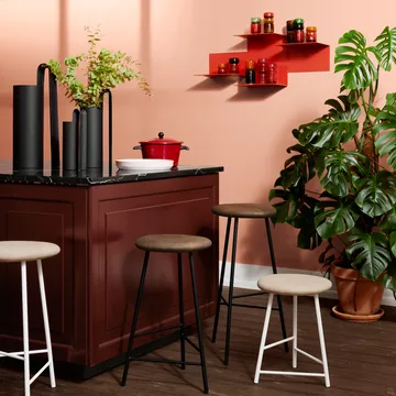 Repeat shelf - Black noir, right - Warm Nordic
