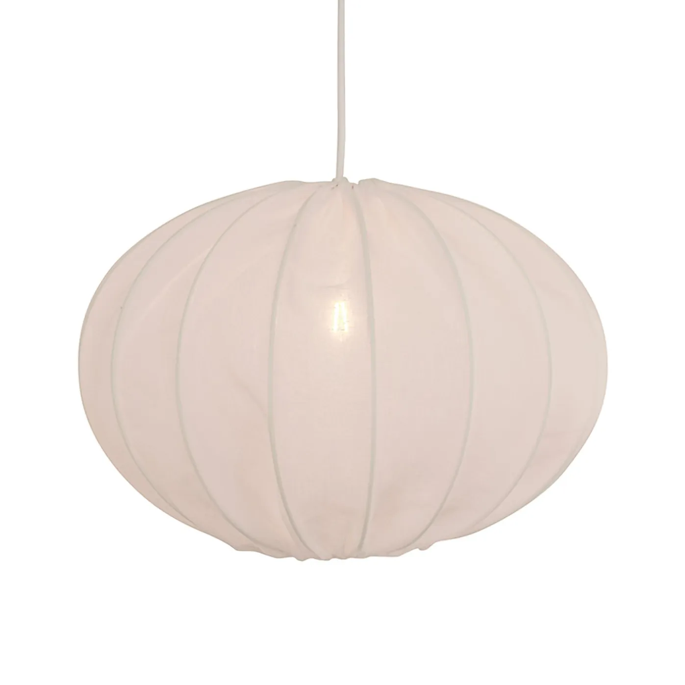 Boll 40 linen lampshade, White Watt & Veke