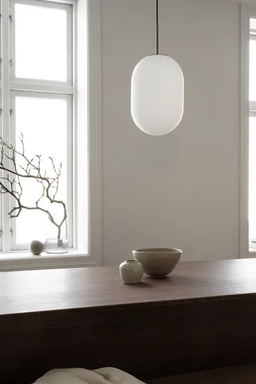 Noor pendant L Ø24 cm - White - Watt & Veke