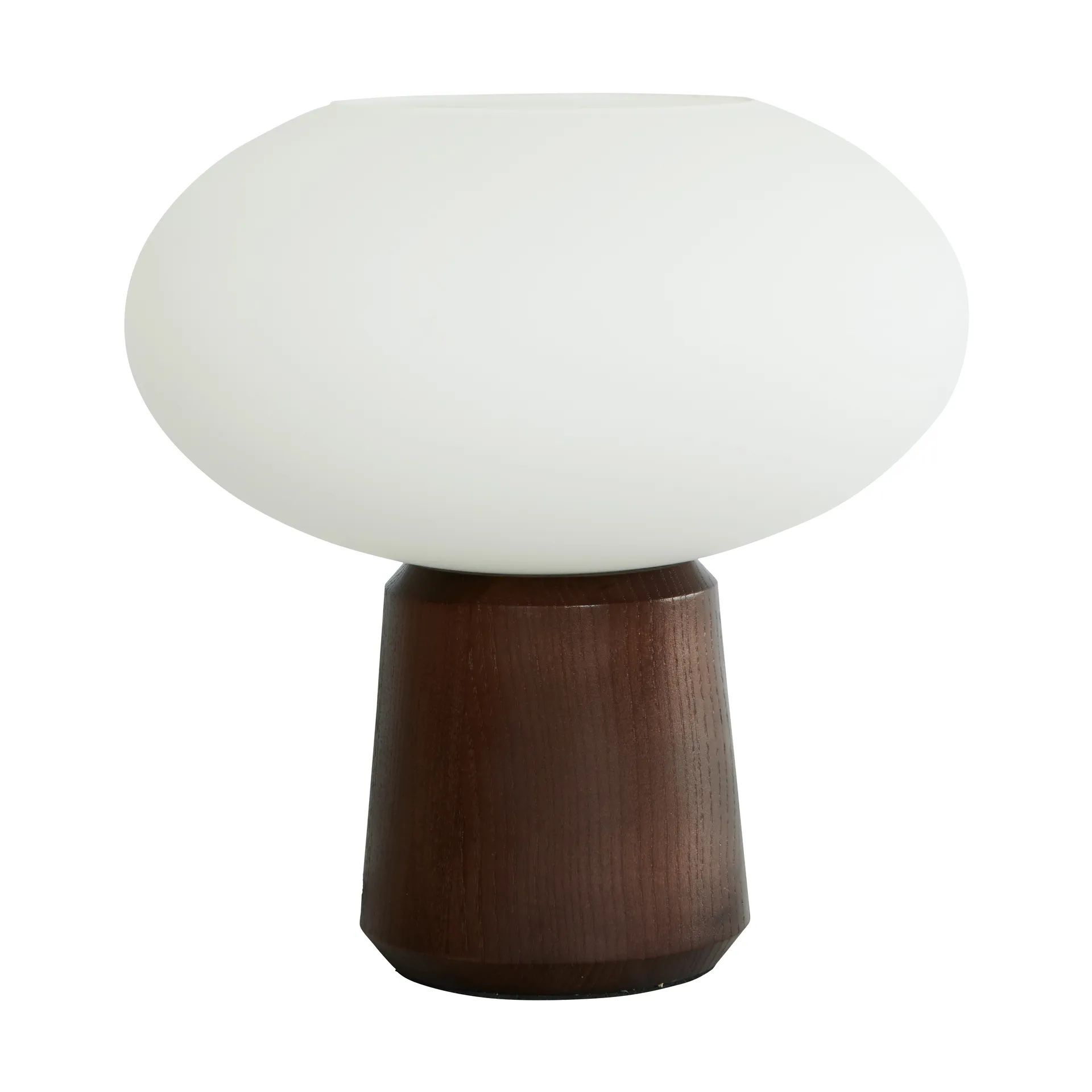 Olivia table lamp Ø25.5 cm, Dark ash Watt & Veke