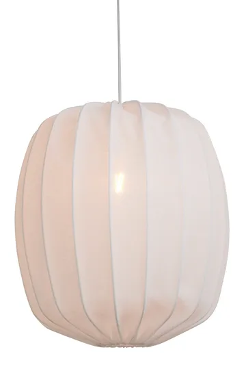 Prisma lamp shade Ø45 cm linen - White - Watt & Veke