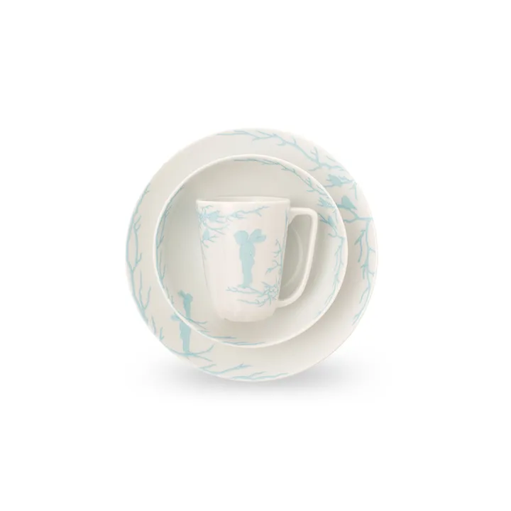 Alv children's dinnerware - boy - Wik & Walsøe