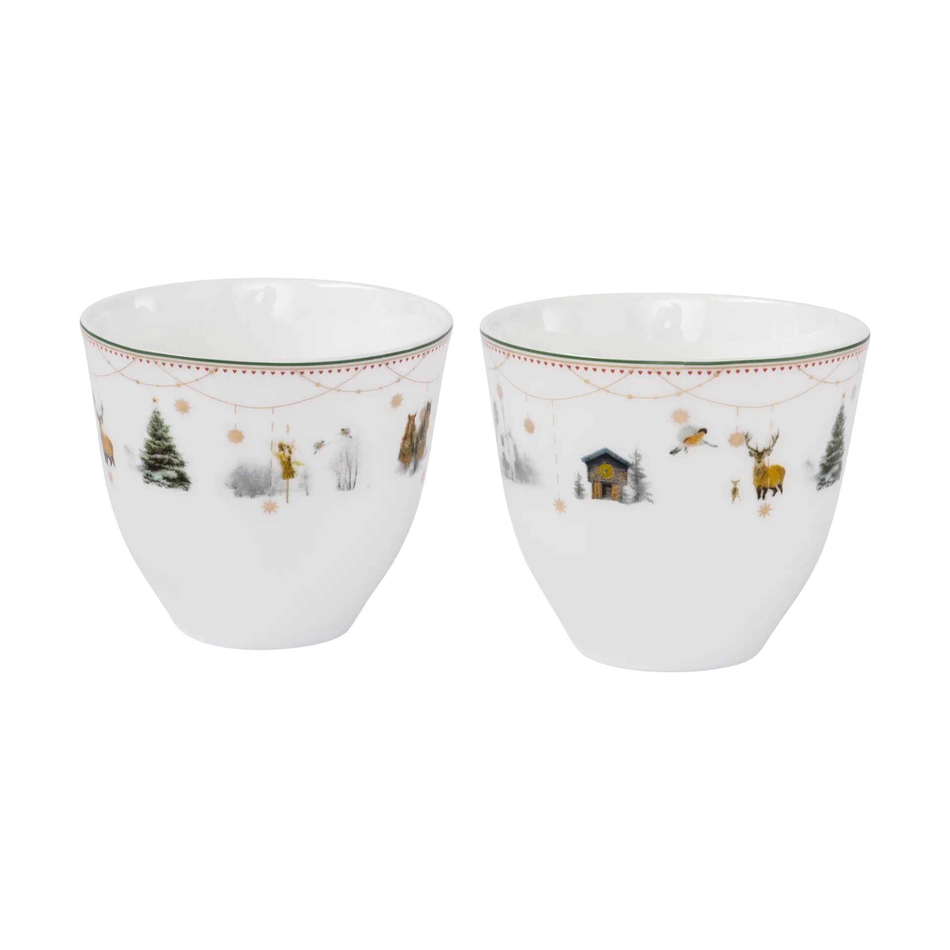 Christmas morning Story cup 2-pack 20 cl, White Wik & Walsøe