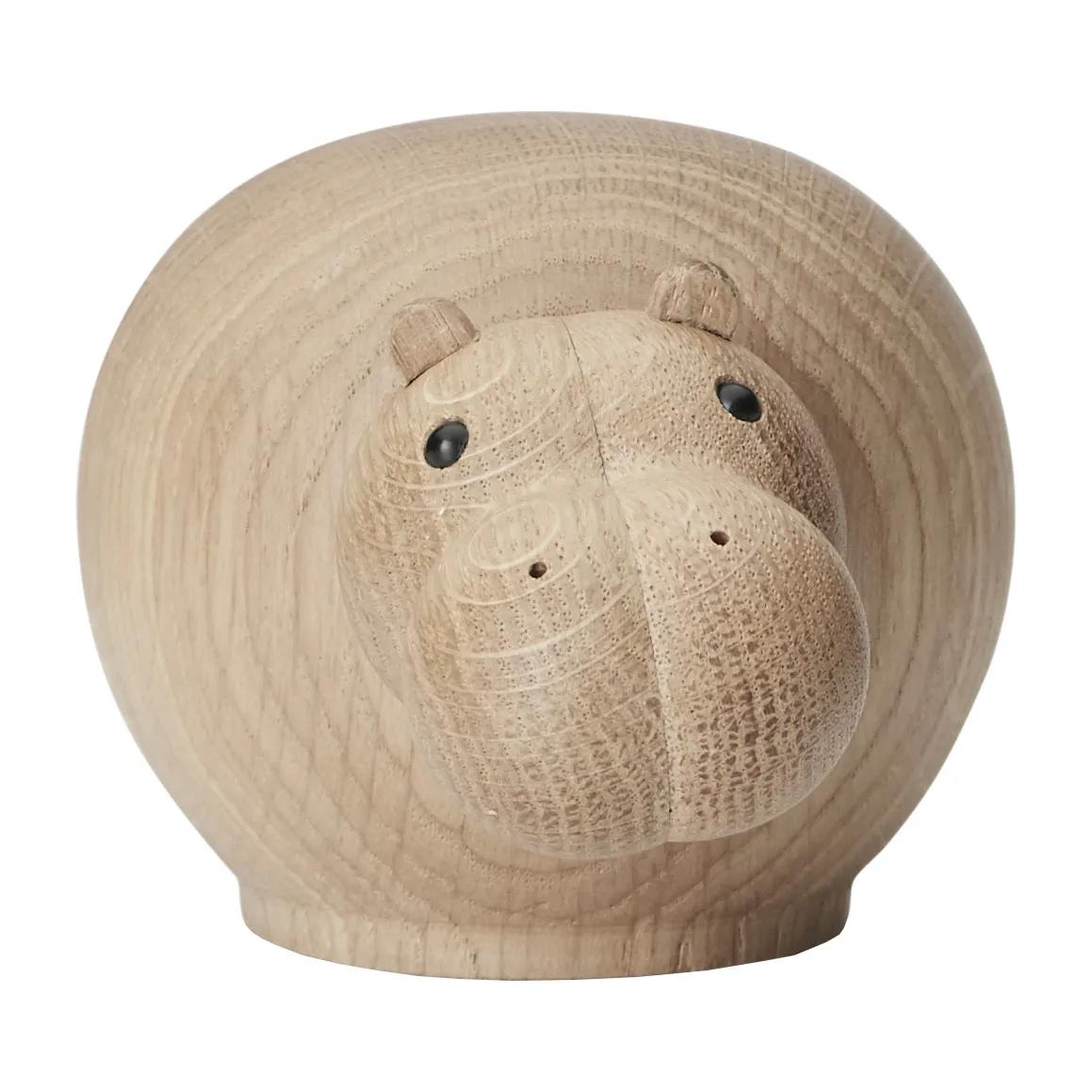 Hibo wooden hippo, Small Woud