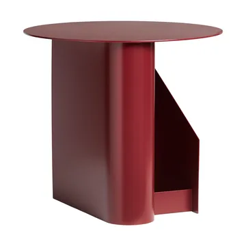 Sentrum side table - Deep red - Woud