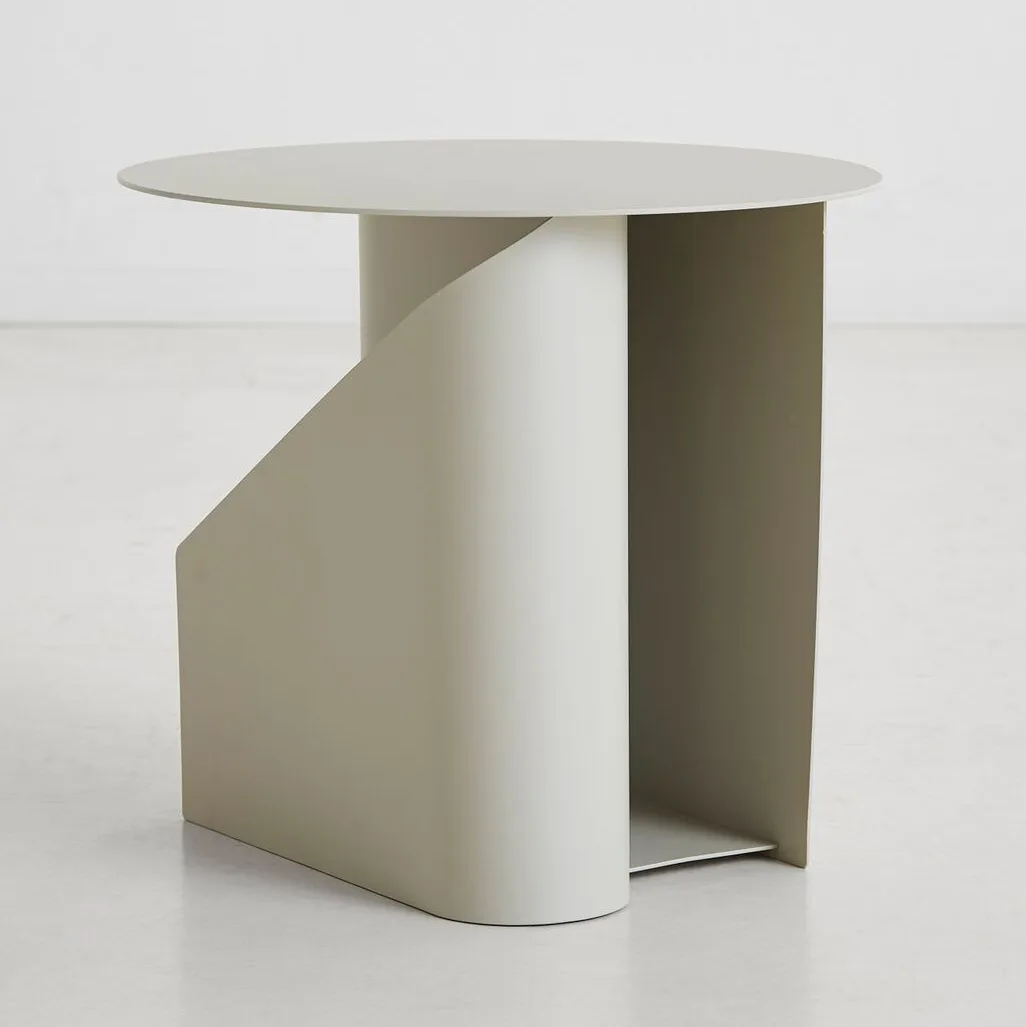 Sentrum side table, Grey Woud