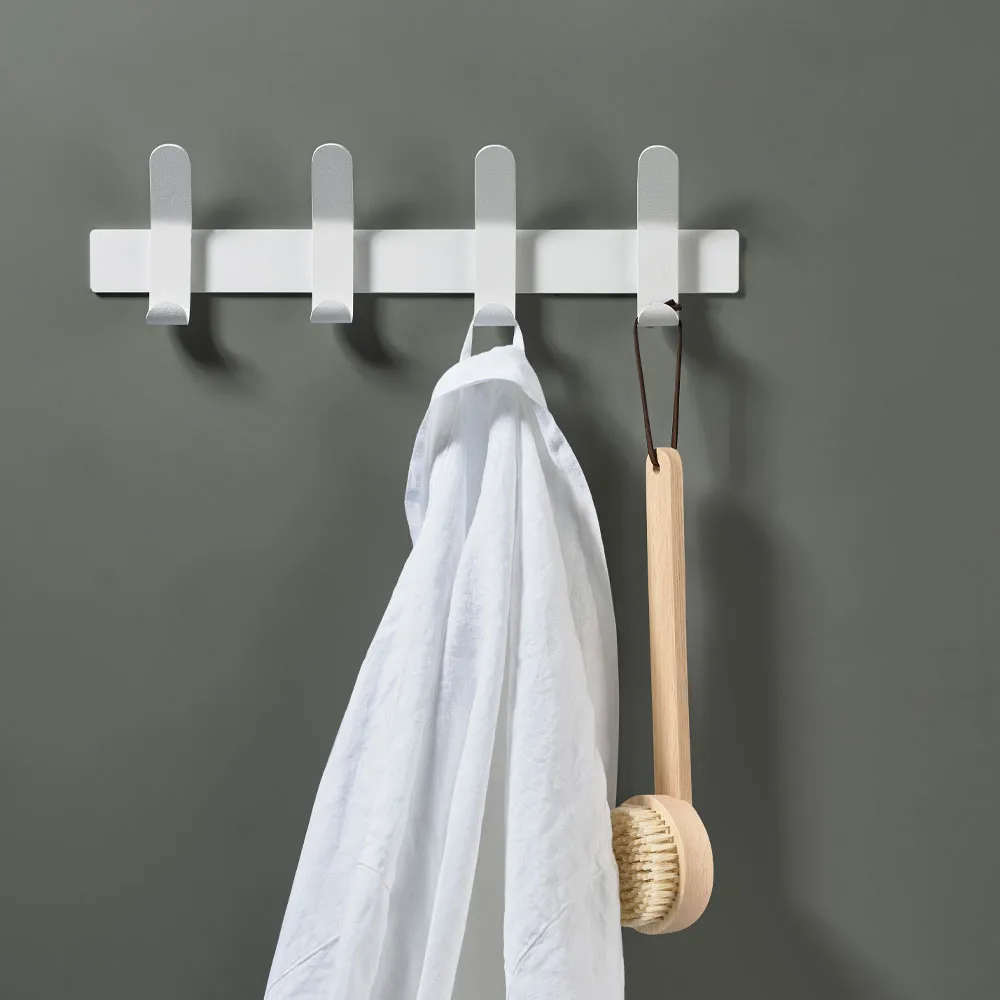 A-Rack, Black, 4 hooks Zone Denmark