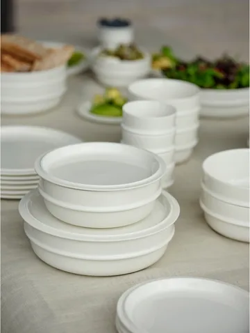 Eau plate Ø16 cm - Off-white - Zone Denmark