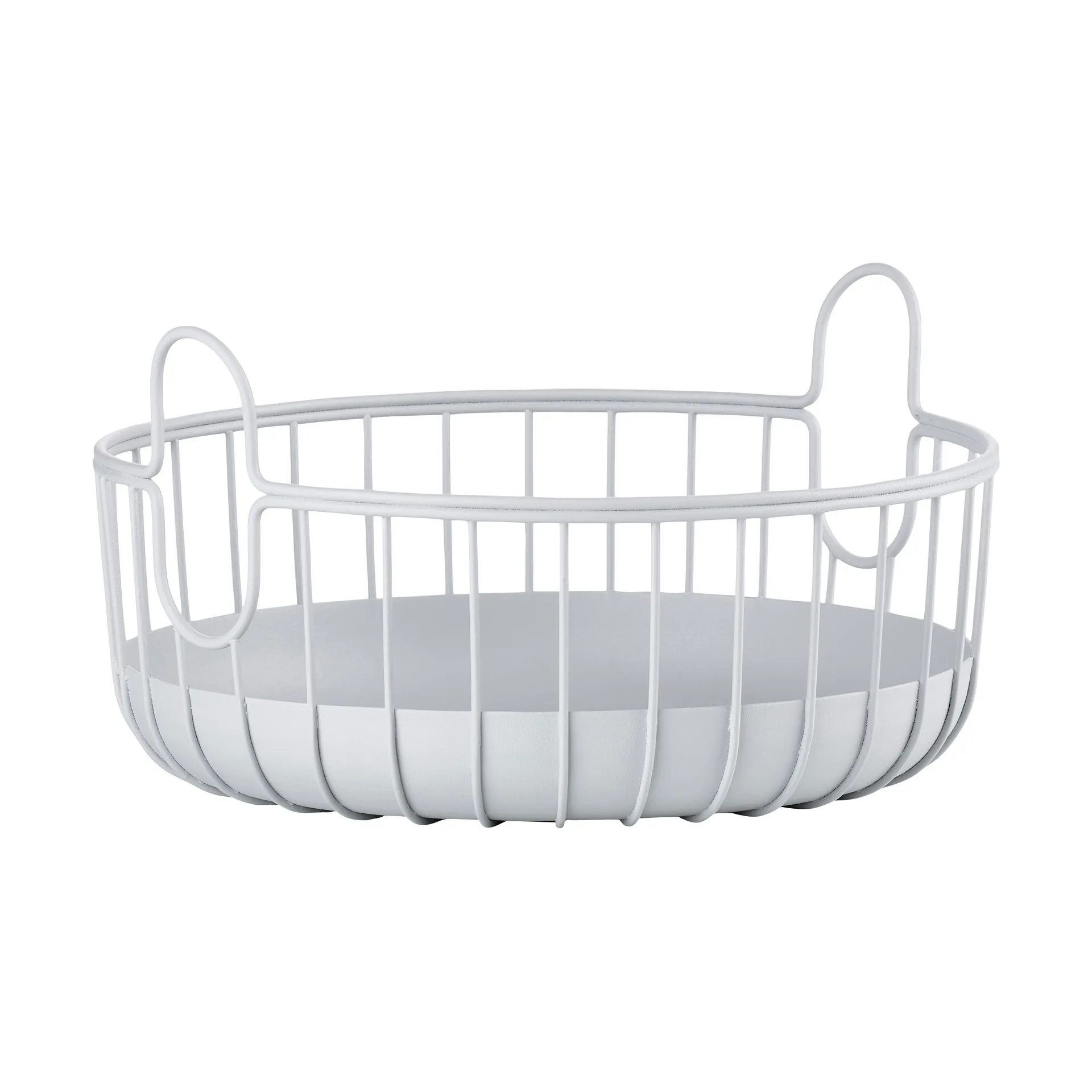 Inu basket Ø22x8 cm, Soft grey Zone Denmark